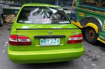 Toyota Corolla GLI 1998 Green Sedan For Sale 