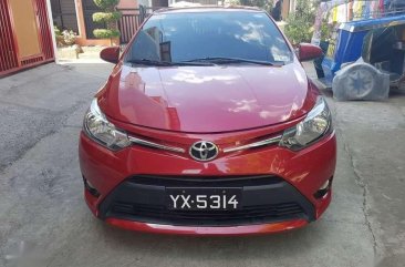 Toyota Vios E 2016 Automatic Red For Sale 