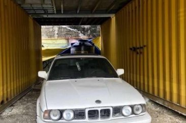 BMW 535i E34 AT White Sedan For Sale 