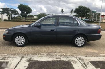 Toyota Corolla Gli 1995 Manual Gray For Sale 