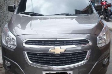 Chevrolet SPIN LTZ 2014 Model Gray For Sale 