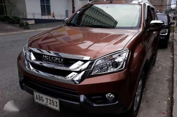 Isuzu MUX 2015 Automatic Brown For Sale 