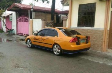 Honda Civic Vti Vtec 2001 Yellow For Sale 