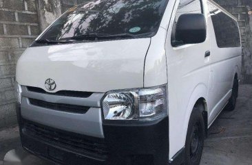 2016 Toyota Hiace 30 Commuter Manual White Van Edition Series