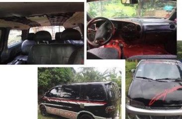 Hyundai Starex 2000 Manual Black Van For Sale 