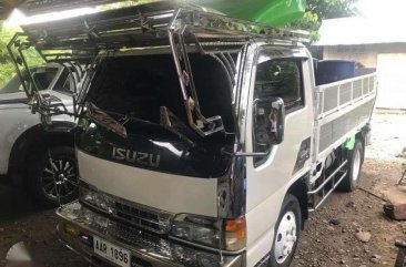 Fresh Isuzu Elf Manual White Truck For Sale 