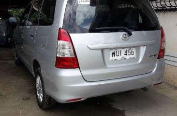 Toyota Innova 2013 2.5 E manual transmission