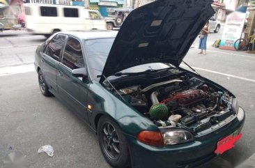 Honda Civic Esi 1994 Green Sedan For Sale 