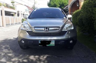 Honda CRV AT 2008 Silver Silver For Sale 