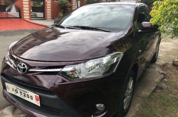 2018 Toyota Vios 1.3 E Manual Blackish Red