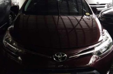 2017 Toyota Vios 1.3E manual BLACKISH RED