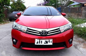 2015 Toyota Corolla Altis 1.6 V AT Red For Sale 