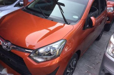 2017 Toyota Wigo 10 G Automatic Orange