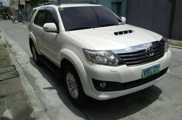 2014 Toyota Fortuner G diesel FOR SALE