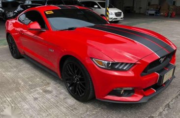 2016 Ford Mustang 5.0 AT Red Coupe For Sale 