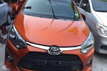 2017 Toyota Wigo 10 G Automatic Orange