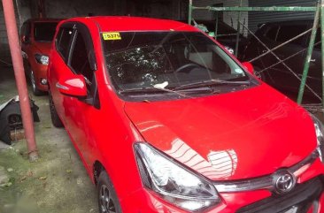 2017 Toyota Wigo 10G dual vvti Automatic Red Rainy Day Sale