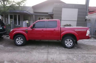 Ford Ranger XLT 2010 model Red Pickup For Sale 