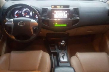 2014 Toyota Fortuner 4x4 V AT Dsl Black For Sale 