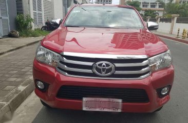 2016 Toyota Hilux G 4x2 Automatic Red For Sale 