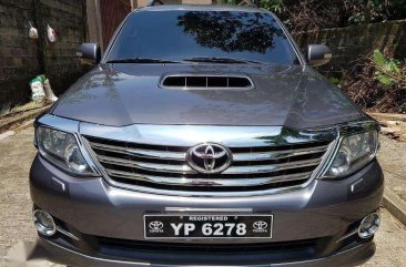 2015 Toyota Fortuner 2.5V AT Gray For Sale 