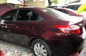 2017 Toyota Vios 1.3 E Blackish Red Manual For Sale 