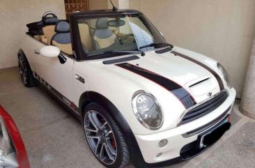 2007 Mini Cooper S Cabriolet White For Sale 