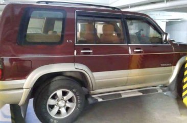 2001 Isuzu Trooper AT Red SUV For Sale 