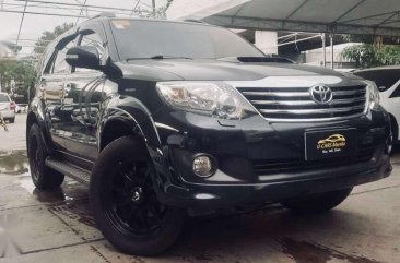 2014 Toyota Fortuner 4x4 V AT Dsl Black For Sale 