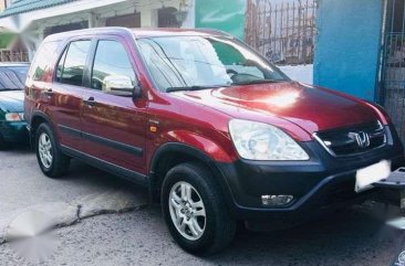 Honda CRV 2002 MT Red SUV For Sale 