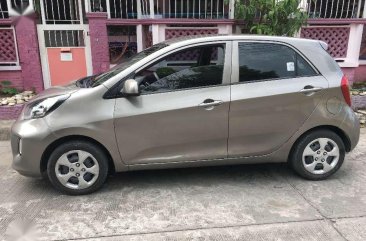 Kia Picanto EX MT 2016 Brown HB For Sale 