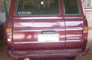 Toyota Tamaraw FX 5K Gas 1994 Red For Sale 