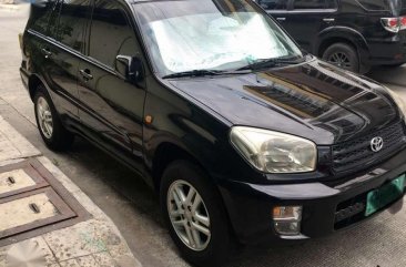 Toyota RAV4 2004 Manual Trans Black For Sale 