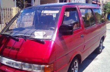 Nissan Vanette Van 1993 Manual Red For Sale 