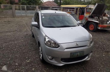 Mitsubishi Mirage GLS 2013 AT Silver For Sale 