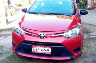 Toyota Vios 2016 Manual Red Sedan For Sale 