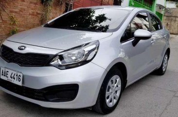 2015 Kia Rio EX 1.2 M-T Silver Sedan For Sale 