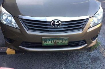 Toyota Innova E 2013 AT Brown For Sale 