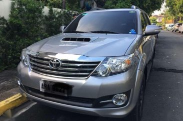 2015 Toyota Fortunes Dsl G AT Silver For Sale 