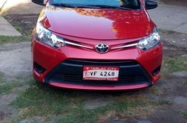 Toyota Vios 2016 Manual Red Sedan For Sale 