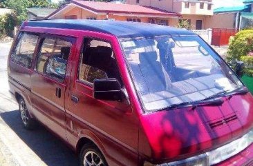 Nissan Vanette Van 1993 Manual Red For Sale 