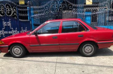 Toyota Corolla XL Smallbody 1990 Red For Sale 