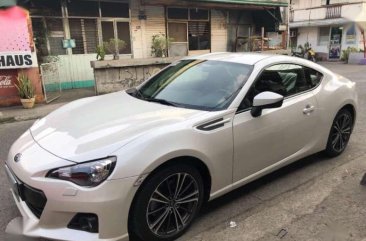2013 BRZ Subaru White Coupe Very Fresh For Sale 