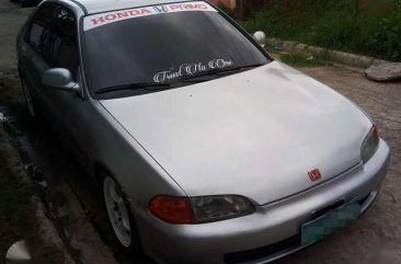 Honda Civic Esi Manual Silver Sedan For Sale 