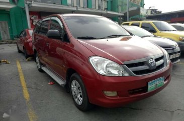 Toyota Innova J Gas 2006 Red SUV For Sale 