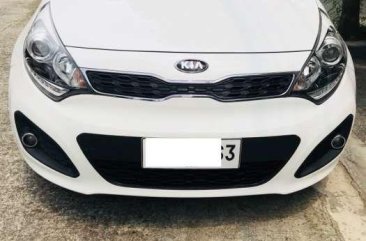 2014 Kia Rio Hatchback AT White For Sale 