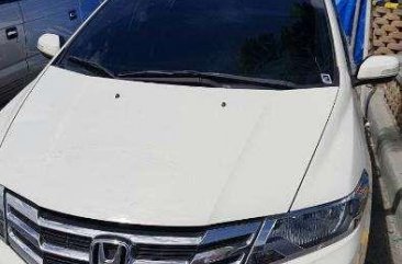 Honda City 1.5E AT 2013 White Sedan For Sale 