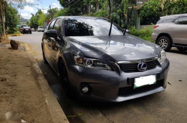 Lexus CT200h 2013 AT Gray Hatchback For Sale 