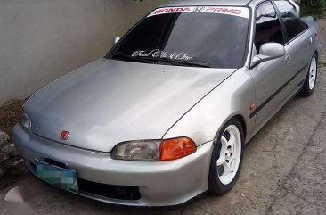 Honda Civic Esi Manual Silver Sedan For Sale 