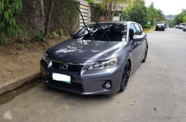 Lexus CT200h 2013 AT Gray Hatchback For Sale 